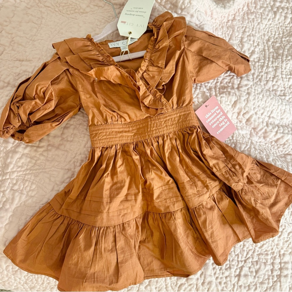 NWT Ivy City Co Baby Girl Dress